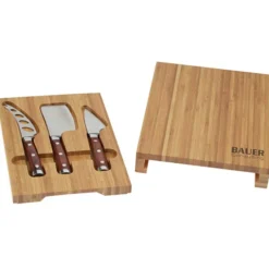 Bamboo Cheese Set