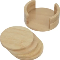 Bamboo Coaster Set