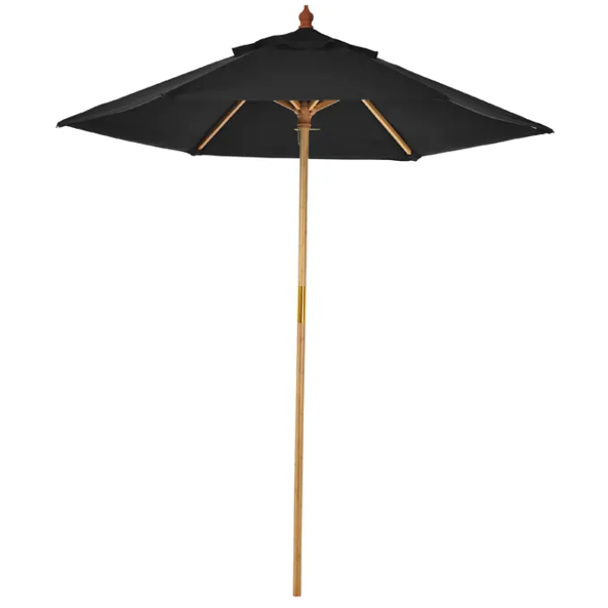 Bamboo Market Umbrella - 7 feet