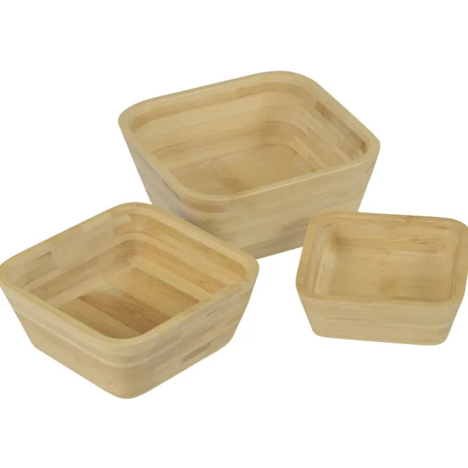 Bamboo Nesting Bowl Set