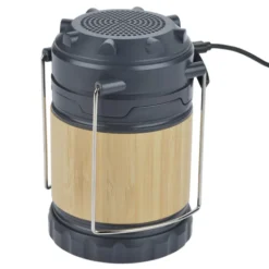 Bamboo Pop Up Lantern with Bluetooth Speaker