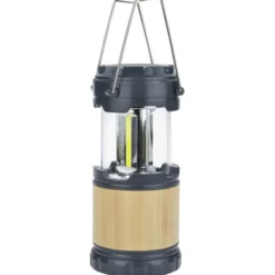 Bamboo Pop Up Lantern with Bluetooth Speaker