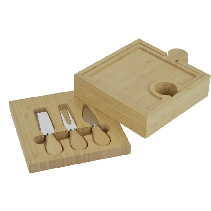 Bamboo Puzzle Entertainment Set