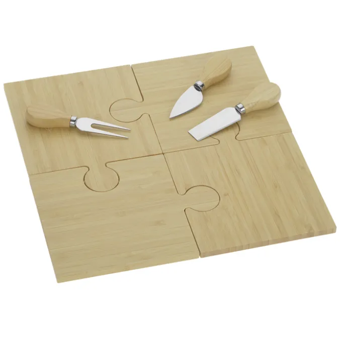 Bamboo Puzzle Entertainment Set