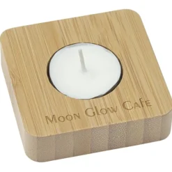 Bamboo Tealight Holder