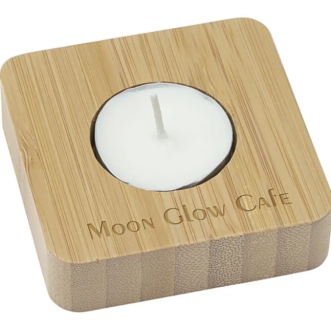 Bamboo Tealight Holder