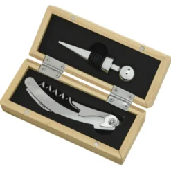 Bamboo Wine Opener 2-Piece Set