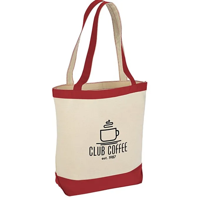 Banded 10-oz Cotton Tote