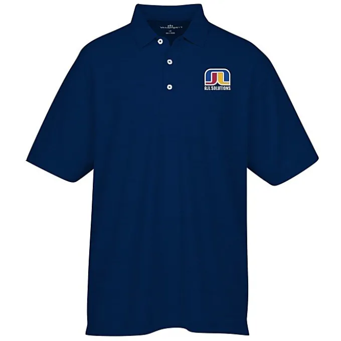 Barcode Textured Polo - Men's