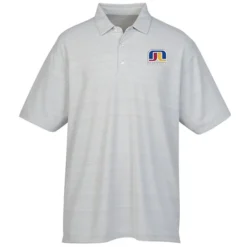Barcode Textured Polo - Men's