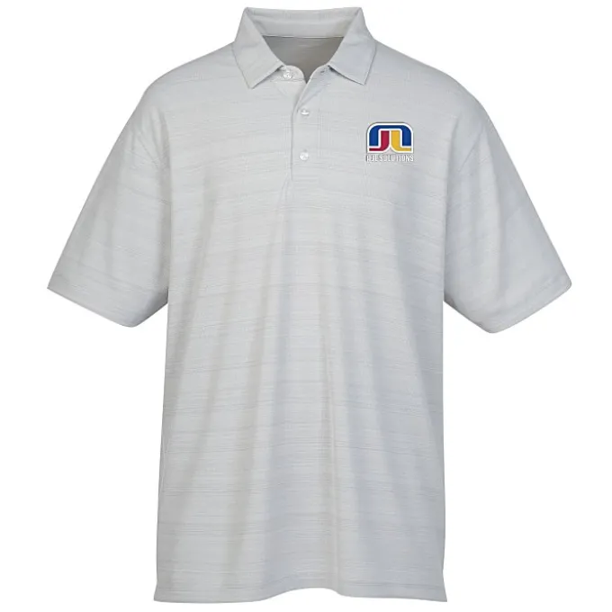 Barcode Textured Polo - Men's