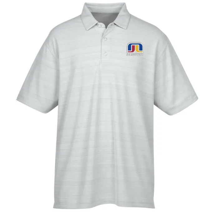 Barcode Textured Polo - Men's