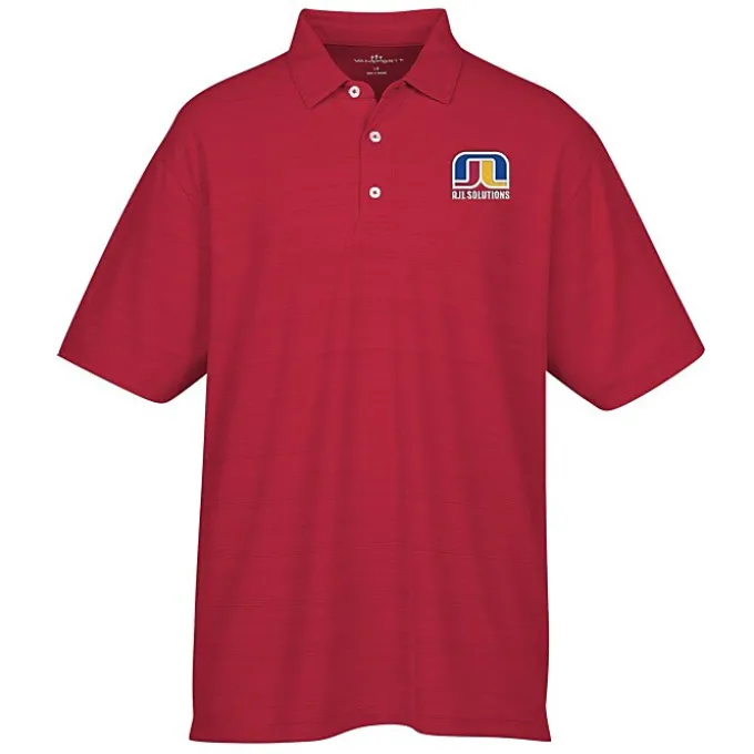 Barcode Textured Polo - Men's