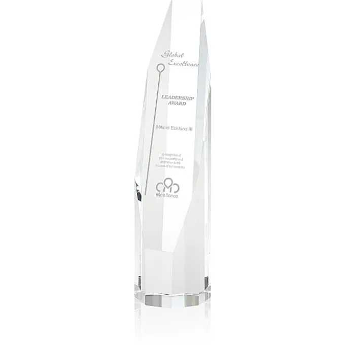 Barrhaven Crystal Award - 10 inches