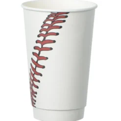 Baseball Full Color Insulated Paper Cup- 16 oz.