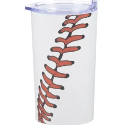 Baseball Full Color Travel Tumbler - 20 oz