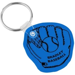 Baseball Mitt Soft Keychain - Translucent