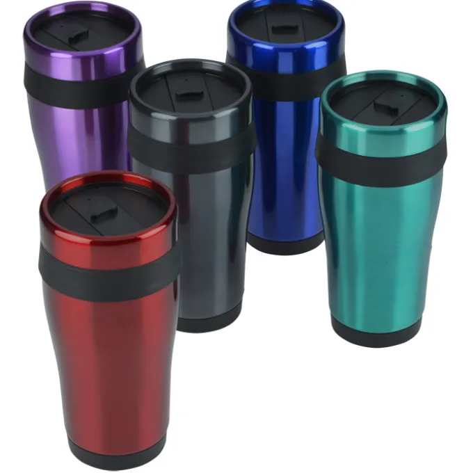Basic Color Steel Tumbler - 16 oz - 24 hr