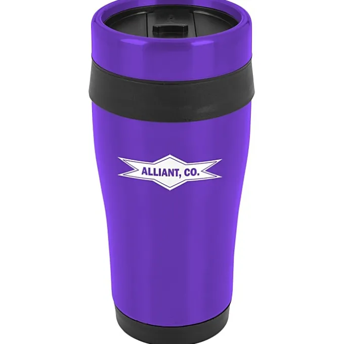 Basic Color Steel Tumbler - 16 oz - 24 hr