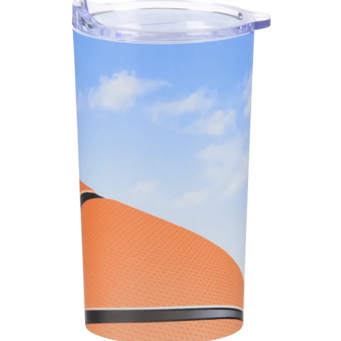 Basketball Full Color Travel Tumbler - 20 oz
