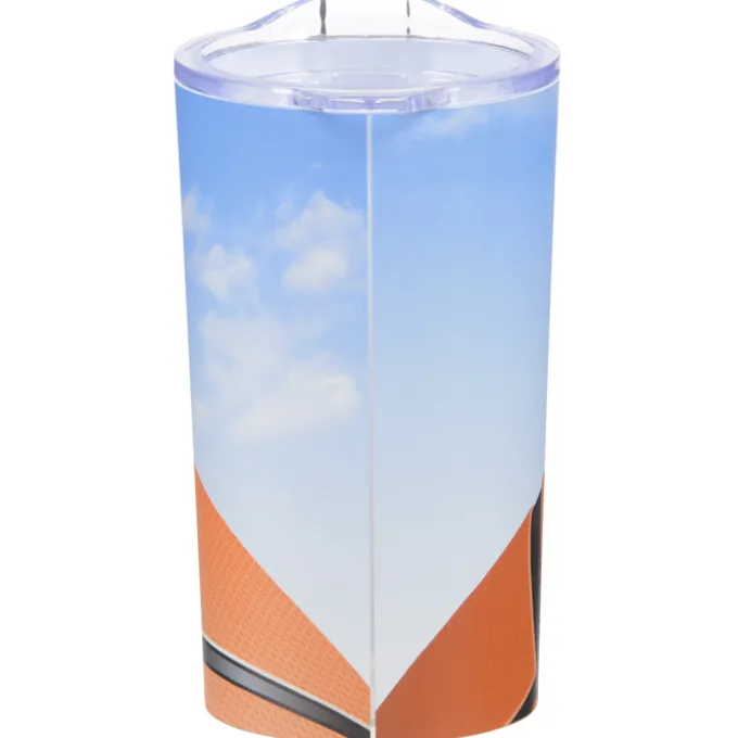 Basketball Full Color Travel Tumbler - 20 oz