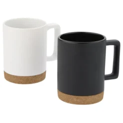 Bates Coffee Mug with Cork Base - 14 oz