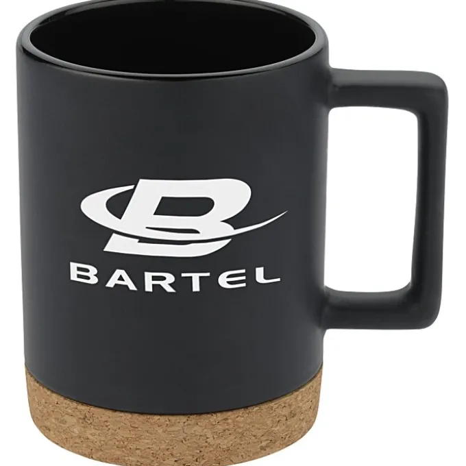 Bates Coffee Mug with Cork Base - 14 oz