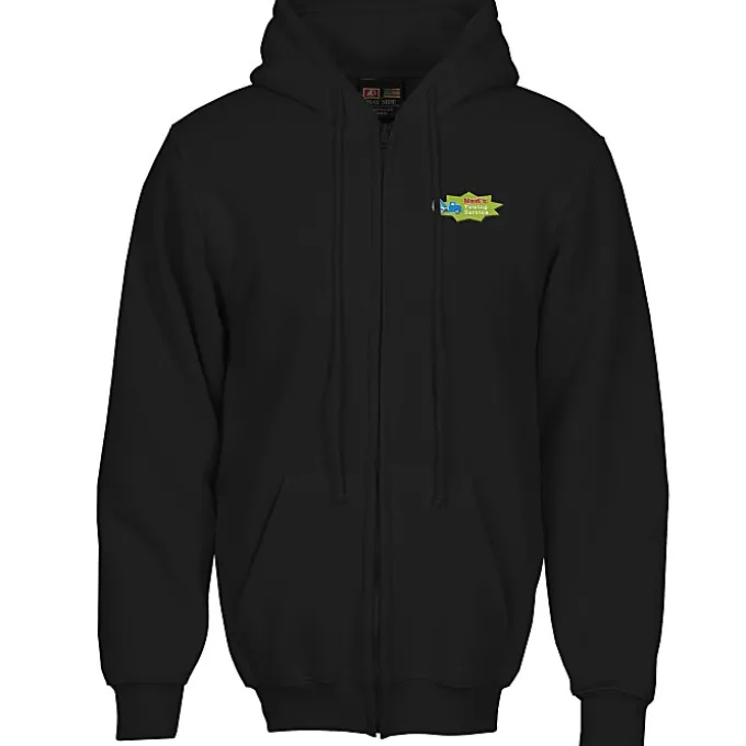 Bayside Full-Zip Hoodie - Embroidered