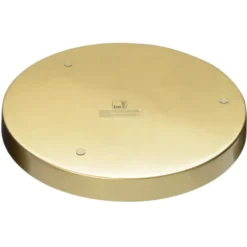 Be Home Luxe Round Enamel Tray