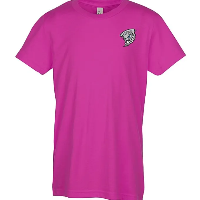 Bella+Canvas Crewneck T-Shirt - Youth - Embroidered