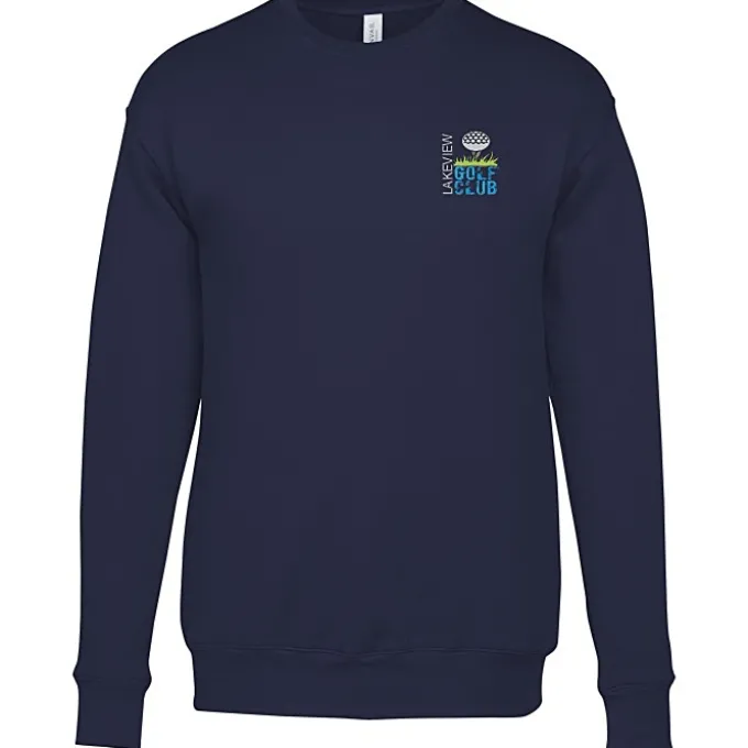 Bella+Canvas Drop Shoulder Crewneck Sweatshirt - Embroidered