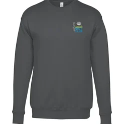 Bella+Canvas Drop Shoulder Crewneck Sweatshirt - Embroidered