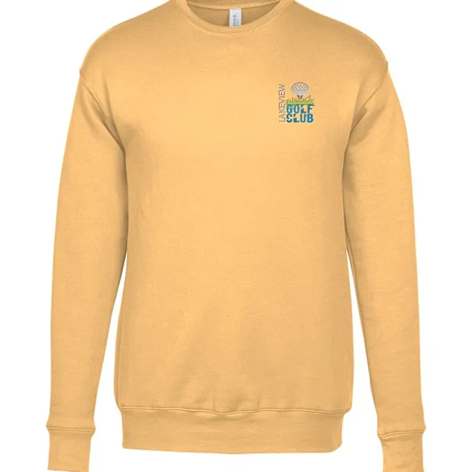 Bella+Canvas Drop Shoulder Crewneck Sweatshirt - Embroidered