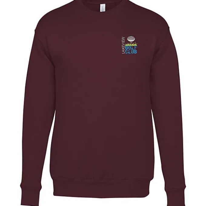 Bella+Canvas Drop Shoulder Crewneck Sweatshirt - Embroidered
