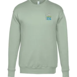 Bella+Canvas Drop Shoulder Crewneck Sweatshirt - Embroidered