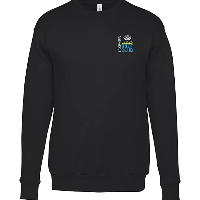 Bella+Canvas Drop Shoulder Crewneck Sweatshirt - Embroidered