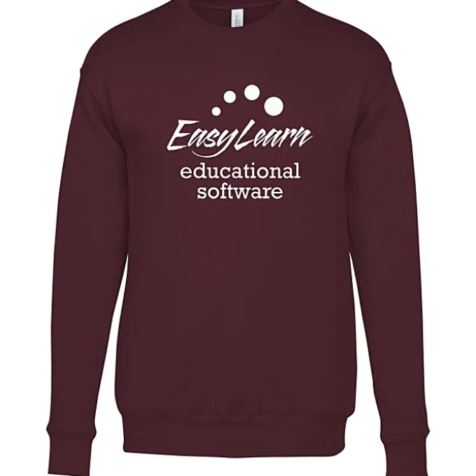 Bella+Canvas Drop Shoulder Crewneck Sweatshirt - Screen
