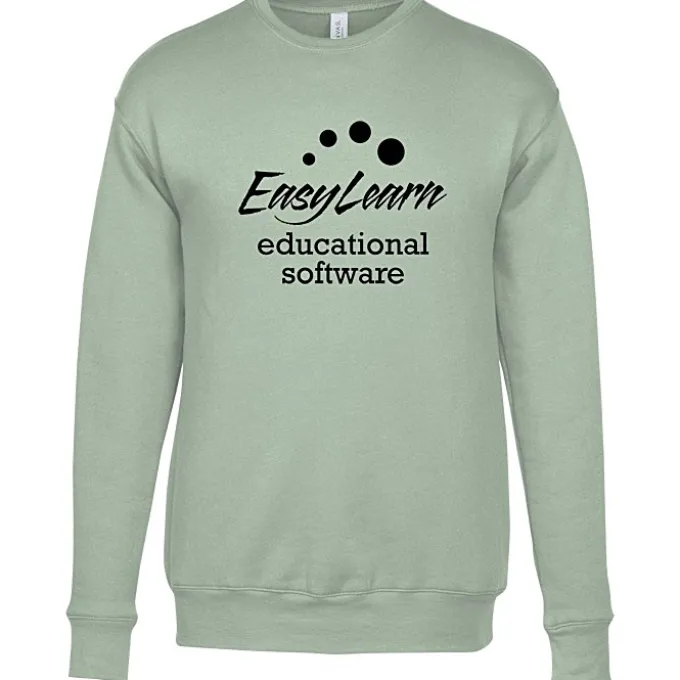 Bella+Canvas Drop Shoulder Crewneck Sweatshirt - Screen