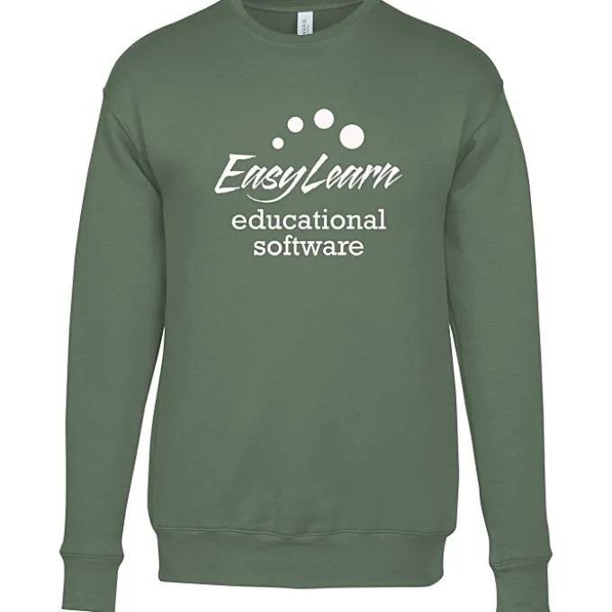 Bella+Canvas Drop Shoulder Crewneck Sweatshirt - Screen