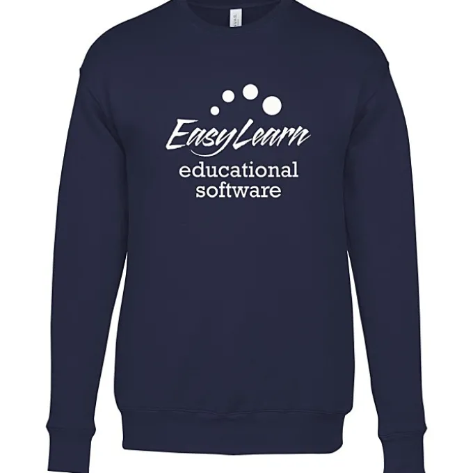 Bella+Canvas Drop Shoulder Crewneck Sweatshirt - Screen
