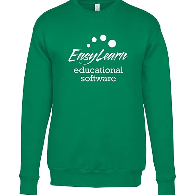 Bella+Canvas Drop Shoulder Crewneck Sweatshirt - Screen