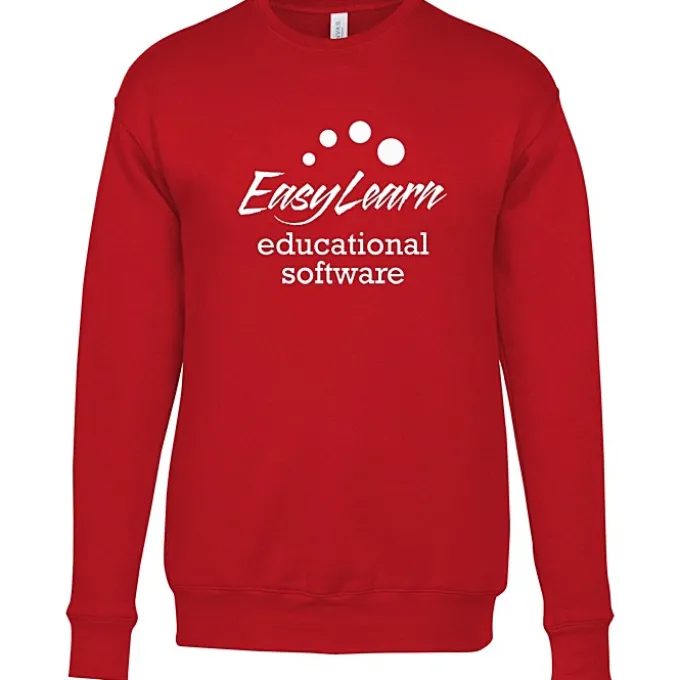 Bella+Canvas Drop Shoulder Crewneck Sweatshirt - Screen