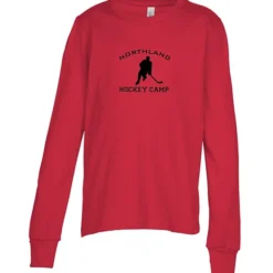 Bella+Canvas Long Sleeve Crewneck T-Shirt - Youth - Screen