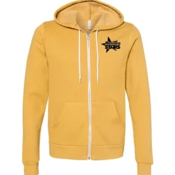 Bella+Canvas 7-oz Full-Zip Hooded Sweatshirt - Screen