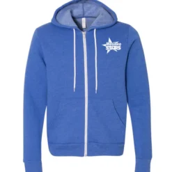 Bella+Canvas 7-oz Full-Zip Hooded Sweatshirt - Screen