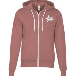 Bella+Canvas 7-oz Full-Zip Hooded Sweatshirt - Screen