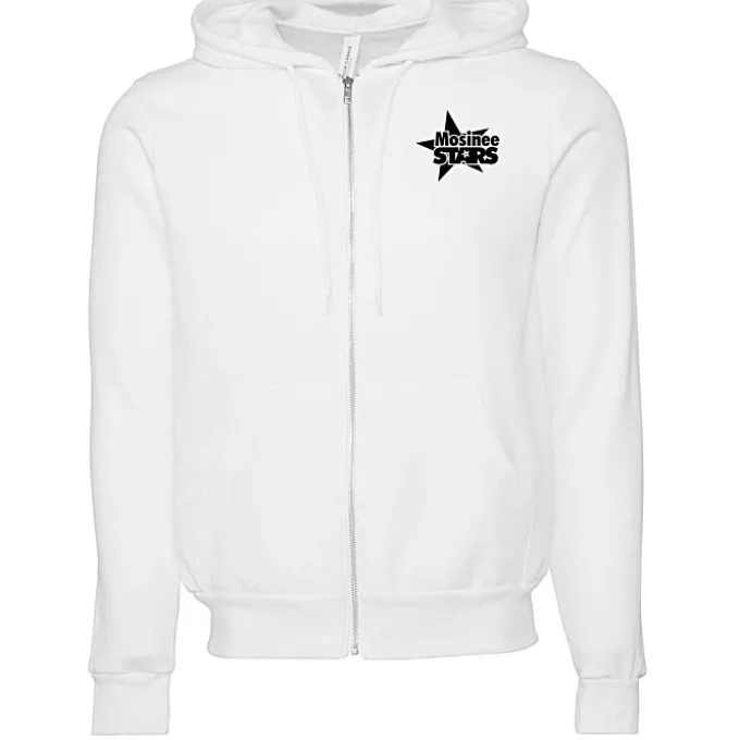 Bella+Canvas 7-oz Full-Zip Hooded Sweatshirt - Screen
