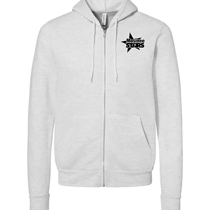 Bella+Canvas 7-oz Full-Zip Hooded Sweatshirt - Screen