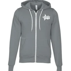 Bella+Canvas 7-oz Full-Zip Hooded Sweatshirt - Screen