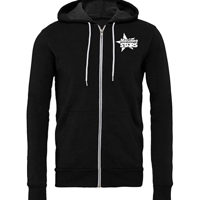Bella+Canvas 7-oz Full-Zip Hooded Sweatshirt - Screen